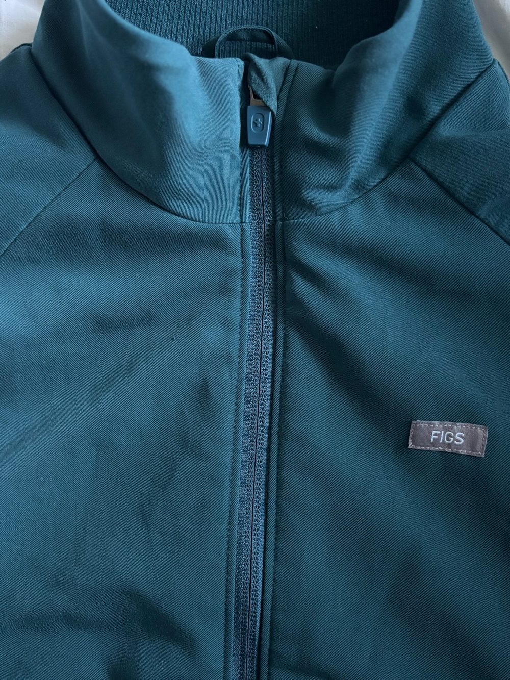 FIGS Sydney Performance Scrub Jacket Caribbean Blue Size XS - Picture 5 of 14